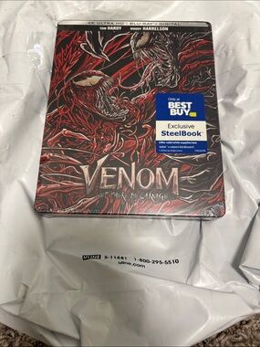 Venom let there be carnage 4K ultra HD + Blu-ray + digital steel book Sealed